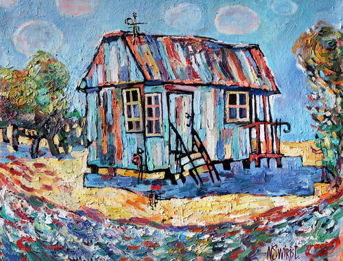 Between the steppe and the sea.+ Nicolai Ostapenco (N.Swiristuhi)