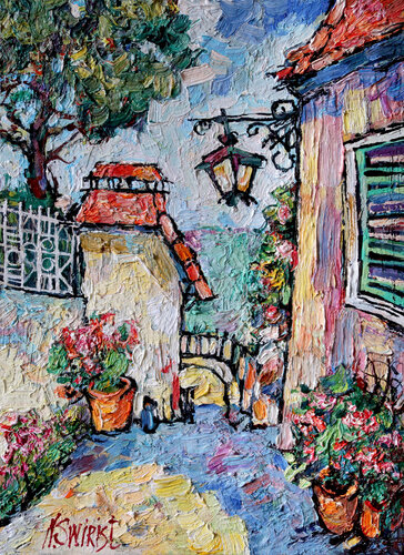 Midday. Provence. di Nicolai Ostapenco (N.Swiristuhi), Pittura in vendita su Singulart