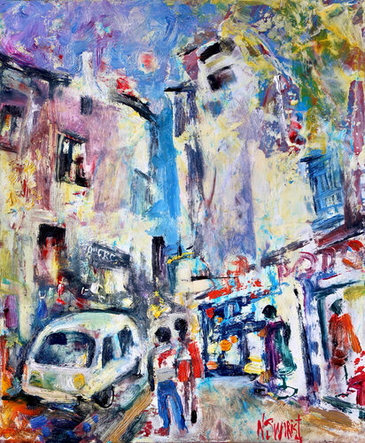 Evening Cannes von Nicolai Ostapenco (N.Swiristuhi), Malerei kaufen auf Singulart