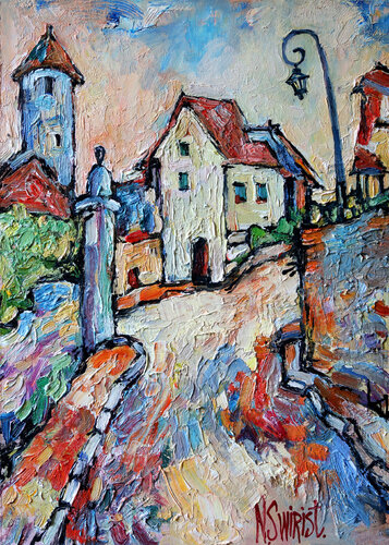 Provencal afternoon van Nicolai Ostapenco (N.Swiristuhi), Schilderij te koop op Singulart
