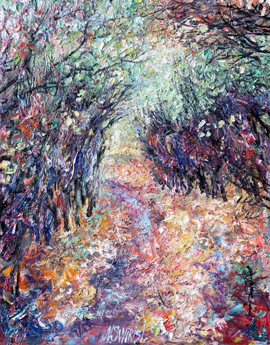 Path to Autumn. di Nicolai Ostapenco (N.Swiristuhi), Pittura in vendita su Singulart