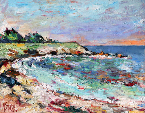 Bretagne van Nicolai Ostapenco (N.Swiristuhi), Schilderij te koop op Singulart