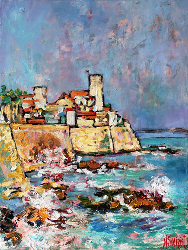 “Morning in Antibes.” von Nicolai Ostapenco (N.Swiristuhi), Malerei kaufen auf Singulart