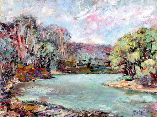 Spring Wind by Nicolai Ostapenco (N.Swiristuhi), 絵画 for Sale on Singulart