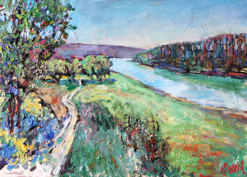 “On the River” Nicolai Ostapenco (N.Swiristuhi)