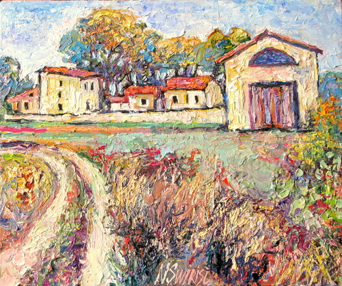 AUTUMN IN THE SOUTH OF FRANCE. Nicolai Ostapenco (N.Swiristuhi)