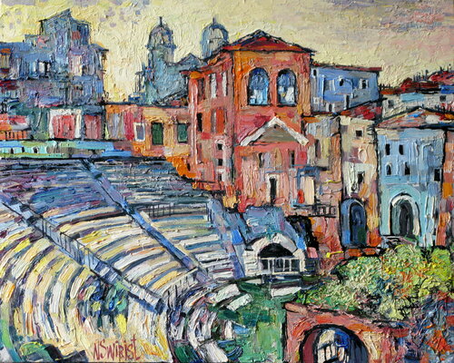 ROMAN AMPHITHEATER OF CATANIA. Nicolai Ostapenco (N.Swiristuhi)