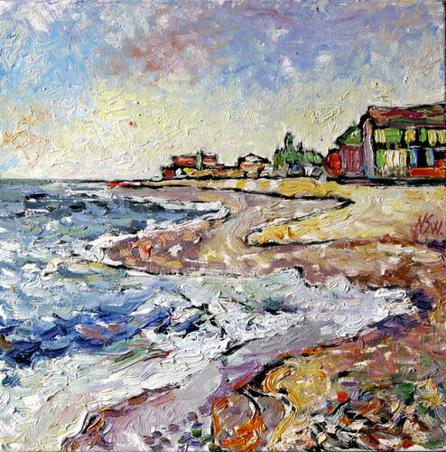 SEASHORE AFTERNOON. Nicolai Ostapenco (N.Swiristuhi)