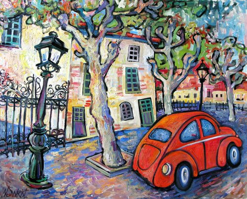 TREES IN SAINT-JEAN-DE-LUZ. Nicolai Ostapenco (N.Swiristuhi)