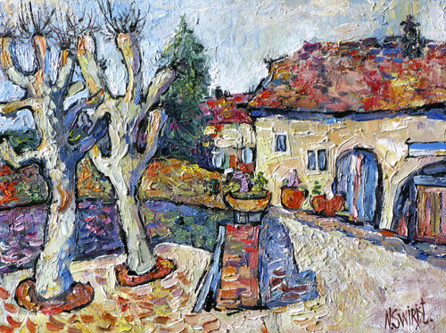 PLATANS IN ÎLE-DE-FRANCE.12. Nicolai Ostapenco (N.Swiristuhi)