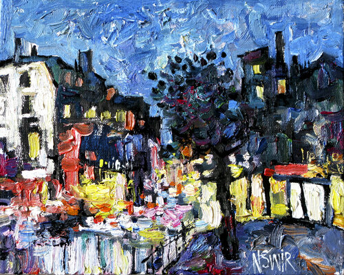 At night in Paris.3. Nicolai Ostapenco (N.Swiristuhi)