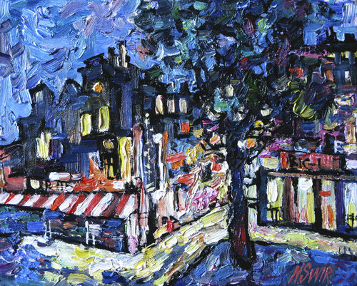 At night in Paris.4. Nicolai Ostapenco (N.Swiristuhi)