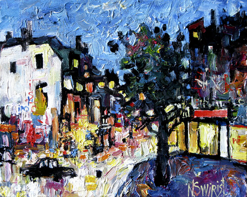 At night in Paris.5. Nicolai Ostapenco (N.Swiristuhi)