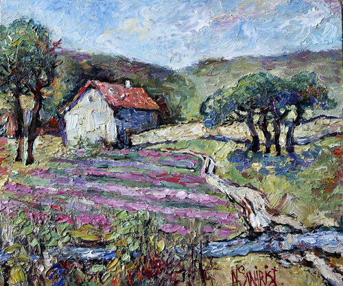 Stream in Provence. Nicolai Ostapenco (N.Swiristuhi)