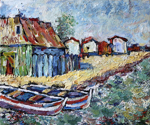Summer boats. Nicolai Ostapenco (N.Swiristuhi)