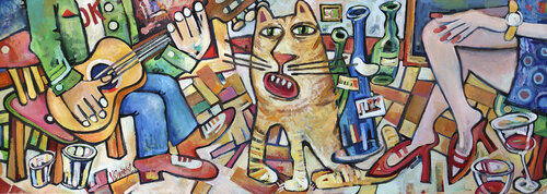 Songs of an art studio. Nicolai Ostapenco (N.Swiristuhi)