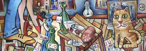 Songs of an art studio.1. Nicolai Ostapenco (N.Swiristuhi)