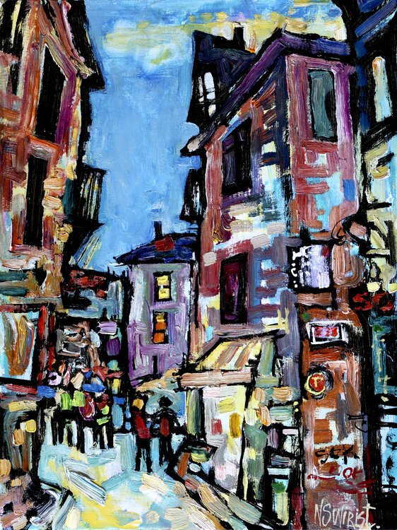 Evening Kotor. Nicolai Ostapenco (N.Swiristuhi)