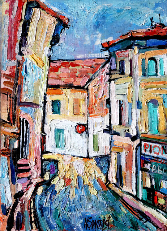 Shadows of Arles. Noon. Nicolai Ostapenco (N.Swiristuhi)