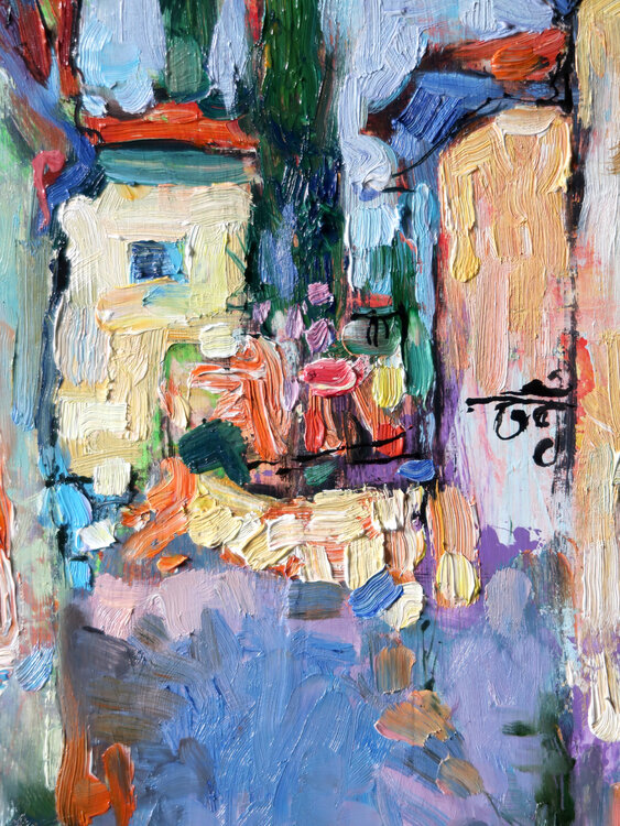 Street in Provence.* Nicolai Ostapenco (N.Swiristuhi)