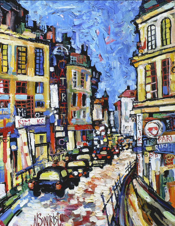 At night in Paris.2. Nicolai Ostapenco (N.Swiristuhi)