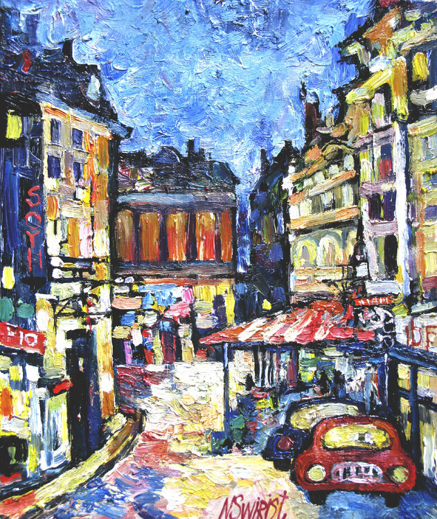 At night in Paris.8. Nicolai Ostapenco (N.Swiristuhi)