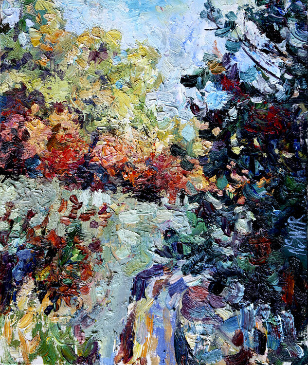 Autumn trail.1. Nicolai Ostapenco (N.Swiristuhi)