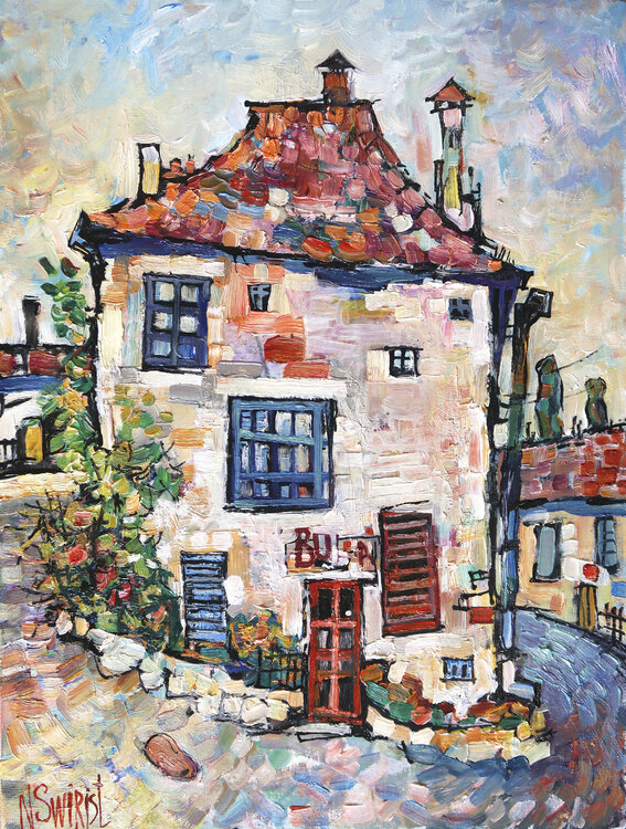 House of the Loire Valley. Nicolai Ostapenco (N.Swiristuhi)