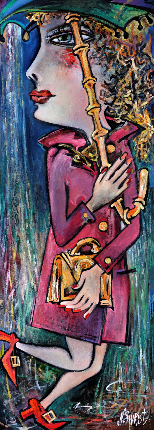 Girl, rain and 50 kilos of complacency. Nicolai Ostapenco (N.Swiristuhi)