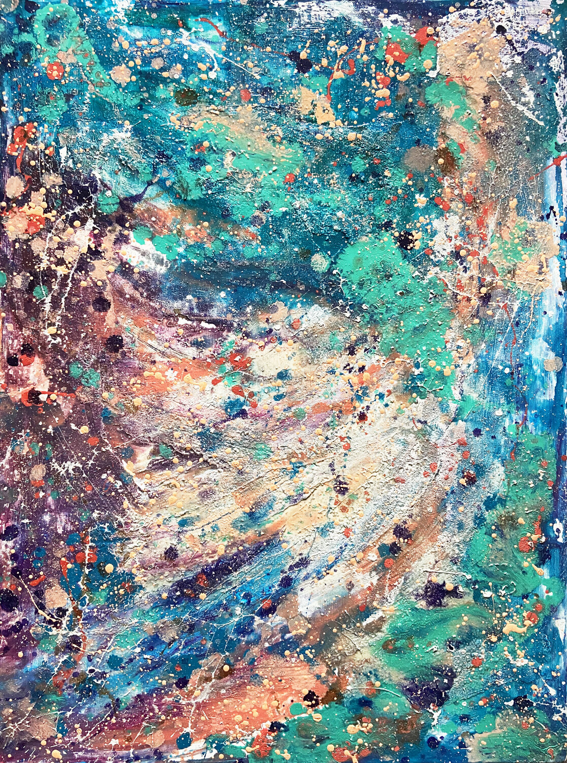Ocean Nicolai Ostapenco (N.Swiristuhi) Originalgemälde zu verkaufen