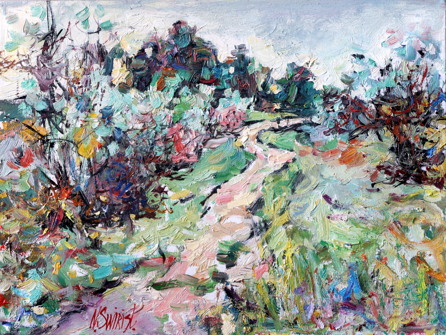 Spring path. Nicolai Ostapenco (N.Swiristuhi)