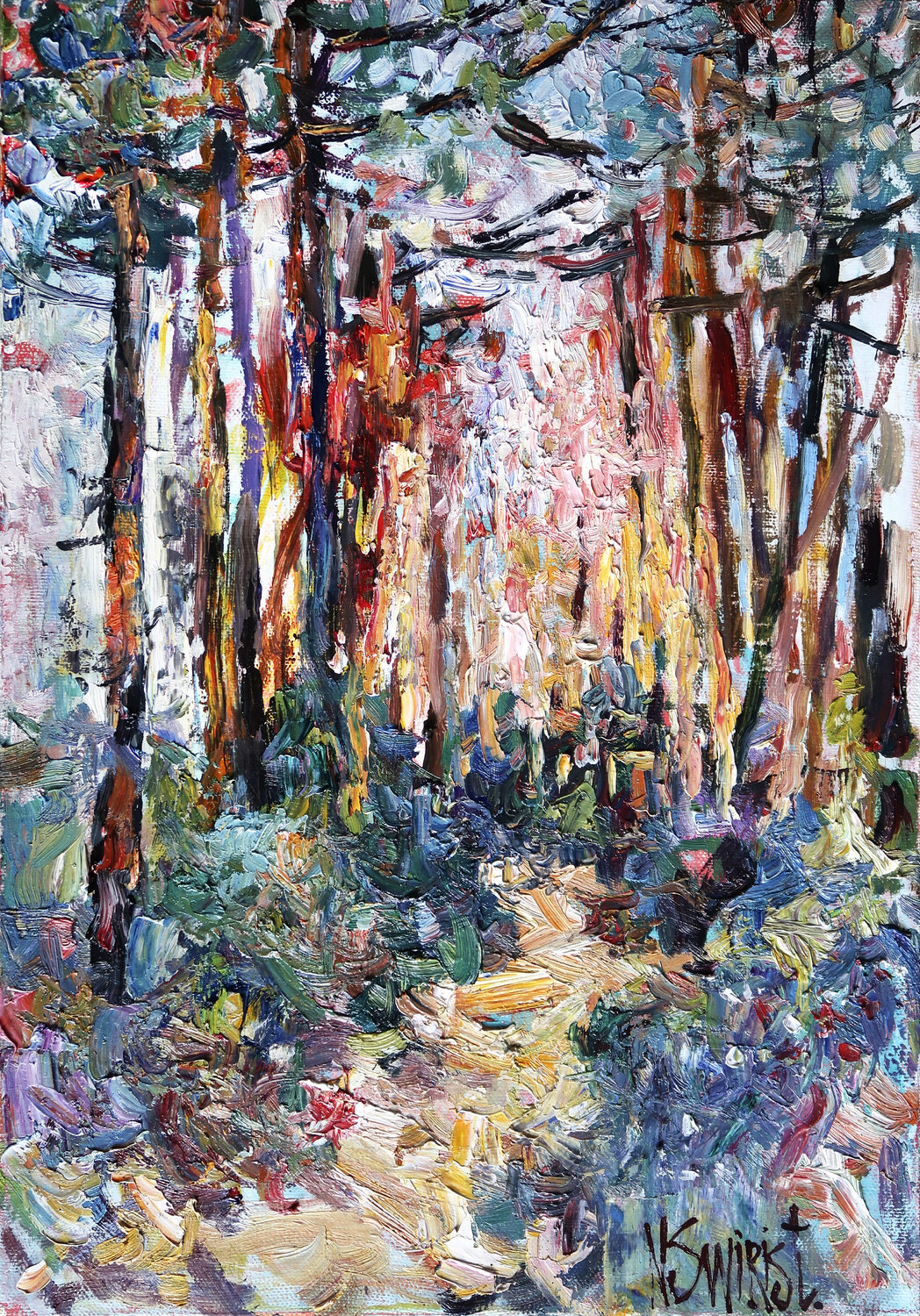 Pine path. 1. Nicolai Ostapenco (N.Swiristuhi)