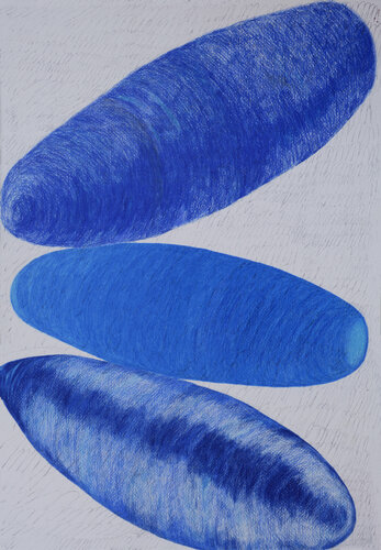 Wrapped in Blue van Ana Markovic, Tekening te koop op Singulart