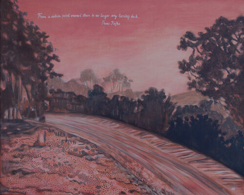 The Point of No Return di Ana Markovic, Pittura in vendita su Singulart