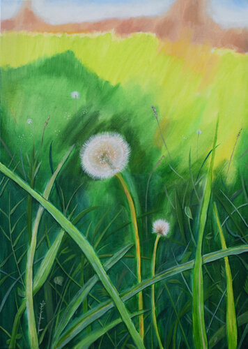 Sun-rising de Ana Markovic, Pintura a la venta en Singulart