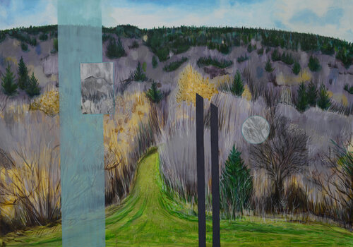 Landscape - Ascent von Ana Markovic, Malerei kaufen auf Singulart