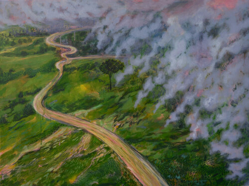 On the Verge van Ana Markovic, Schilderij te koop op Singulart