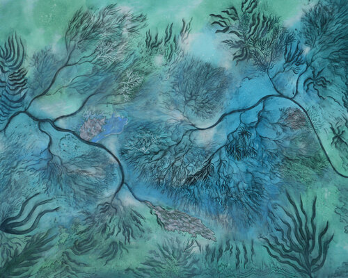 Vita Naturalis Aqua de Ana Markovic, Pintura a la venta en Singulart