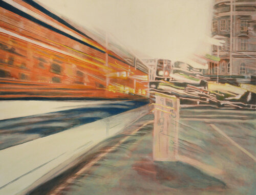 Karlsplatz II van Ana Markovic, Schilderij te koop op Singulart