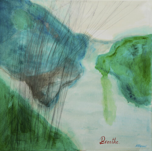 Breathe par Ana Markovic, Peinture en vente sur Singulart