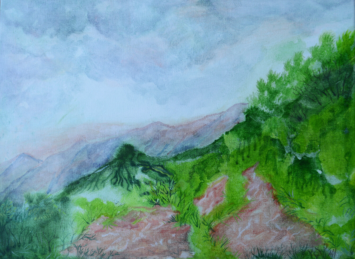 Landscape - a Fragment Ana Markovic