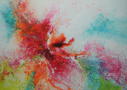True Joy #95 by Carine Van Hee, 회화 for Sale on Singulart