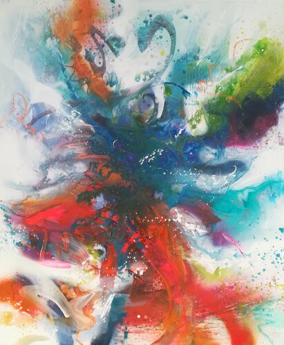 The Sorceress di Carine Van Hee, Pittura in vendita su Singulart