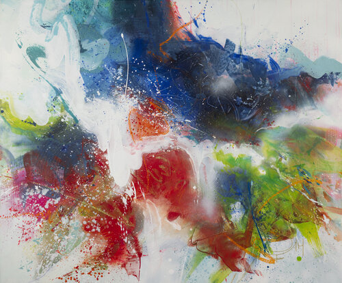 Dancing with Darkness di Carine Van Hee, Pittura in vendita su Singulart