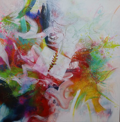 Page of Silence van Carine Van Hee, Schilderij te koop op Singulart