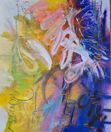 AMOUR by Carine Van Hee, 회화 for Sale on Singulart