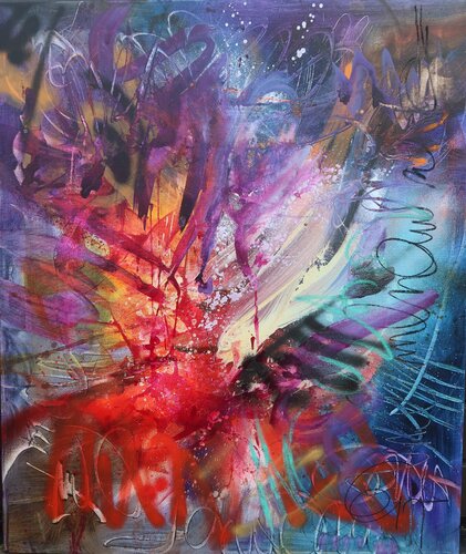 Growth van Carine Van Hee, Schilderij te koop op Singulart