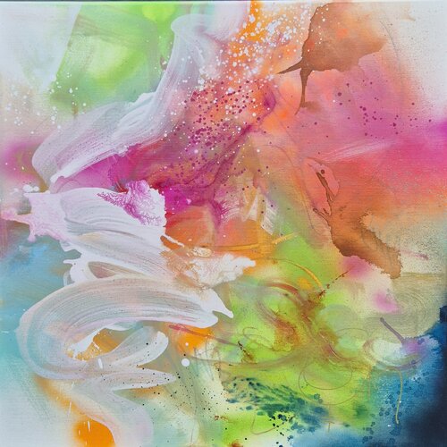 BREATH OF SPRING di Carine Van Hee, Pittura in vendita su Singulart