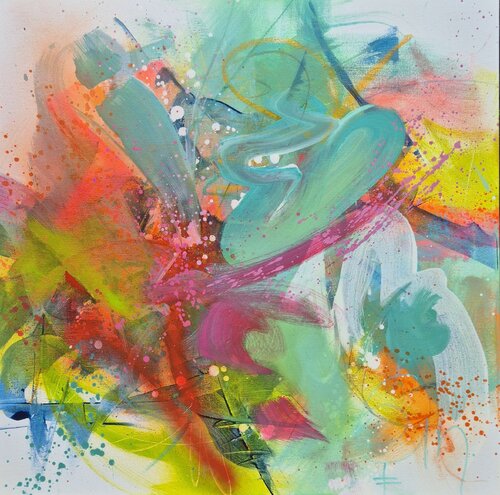 BREATH OF SPRING  3D von Carine Van Hee, Malerei kaufen auf Singulart