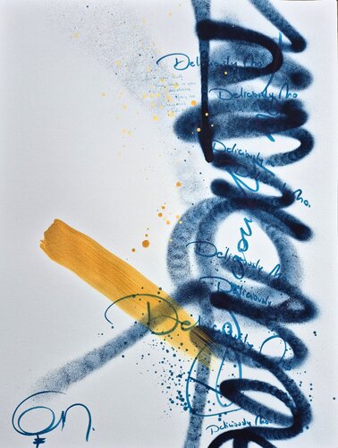 DELICIOUSLY NO - 3 by Carine Van Hee, Work on Paper for Sale on Singulart